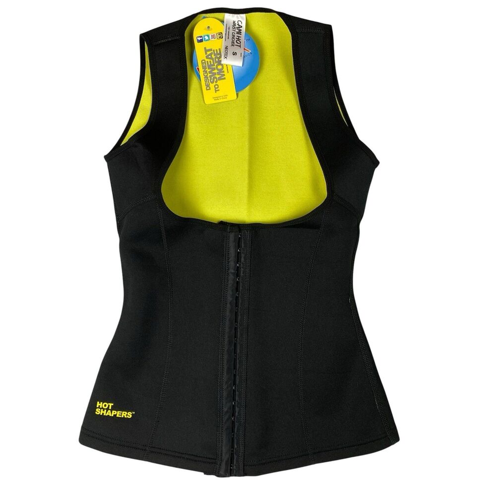 Hot Shapers Neotex Cami Hot Waist Cincher Vest Sauna Shaper Women's S NWT